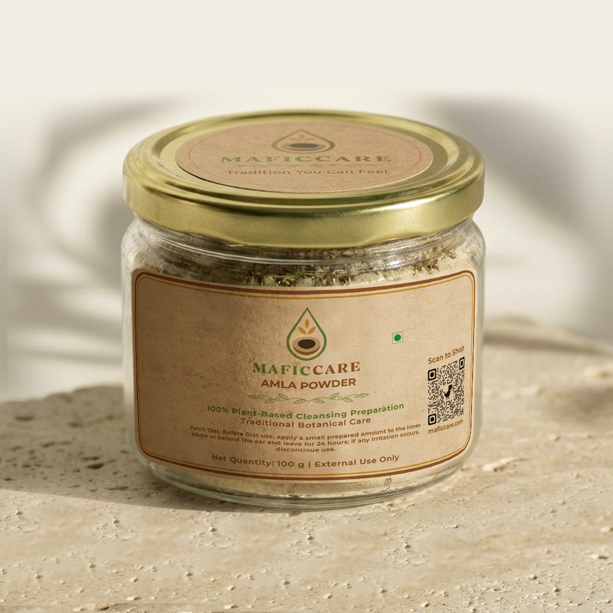 Amla Hygiene Powder Jar
