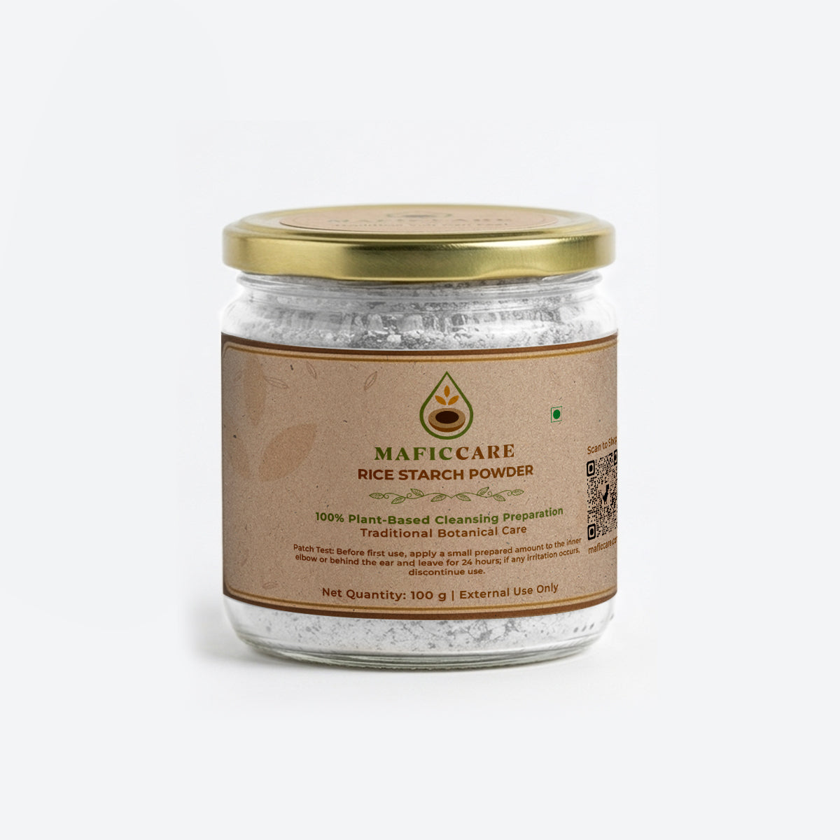 Rice Water Hygiene Powder Pouch